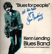 LP - Kenn Lending Blues Band - Blues For People - Signed
