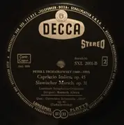 LP - Peter Tschaikowsky/Kenneth Alwyn , The London Symphony Orchestra - Ouvertüre Solennelle '1812' Op. 49 / Capriccio Italien Op. 45 / Slawischer Marsch Op. 31