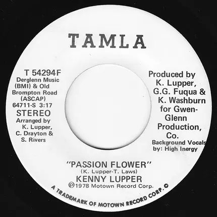 Kenneth Lupper - Passion Flower
