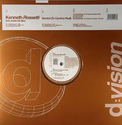 Kenneth Rossetti Feat. André Da Silva - Sambà
