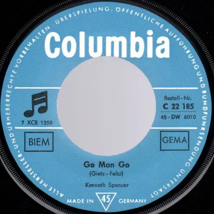 Kenneth Spencer - Go Man Go