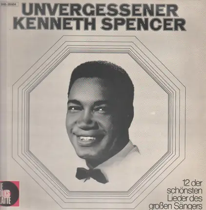 Kenneth Spencer - Unvergessener Kennth Spencer