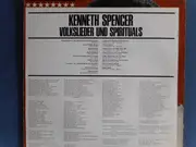 LP - Kenneth Spencer - Volkslieder - Spirituals