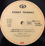 12inch Vinyl Single - Kenny Thomas - Best Of You