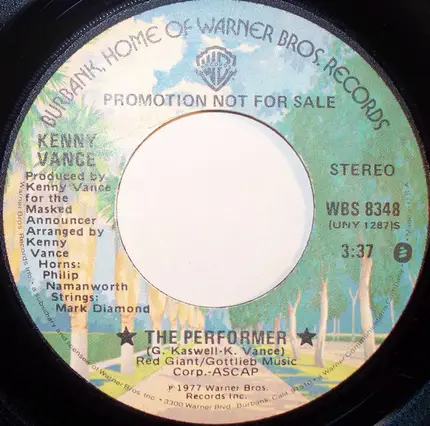 Kenny Vance - The Performer