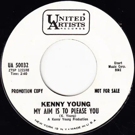 Kenny Young - Little Sister / My Aim Is To Please You