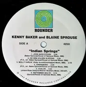 LP - Kenny Baker & Blaine Sprouse - Indian Springs