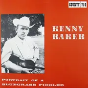 LP - Kenny Baker - Portrait Of A Bluegrass Fiddler - Textured sleeve