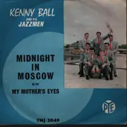 7inch Vinyl Single - Kenny Ball And His Jazzmen - Midnight In Moscow