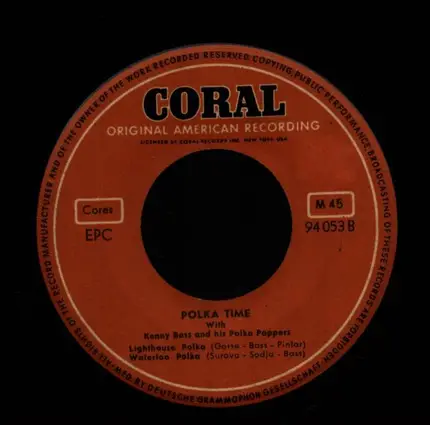 Kenny Bass and his Polka Poppers - Polka Time