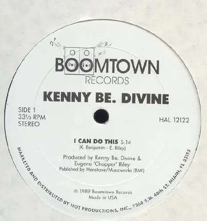 Kenny Be. Divine - I Can Do This