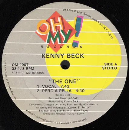 Kenny Beck - The One