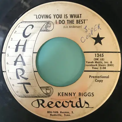 Kenny Biggs - Loving You Is What I Do Best / My Little Make Me Happy Thing