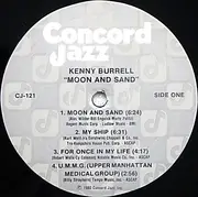 LP - Kenny Burrell - Moon And Sand