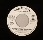 Kenny Carter - What's That On Your Finger