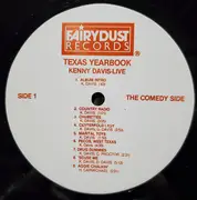 LP - Kenny Davis - Texas Yearbook - Signed