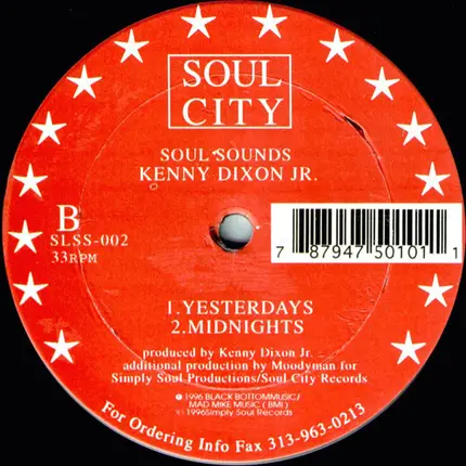 Kenny Dixon Jr. - Soul Sounds