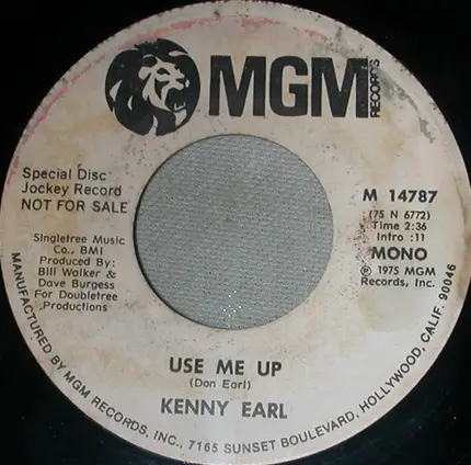 Kenny Earl - Use Me Up