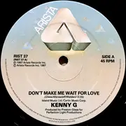12inch Vinyl Single - Kenny G - Don't Make Me Wait For Love