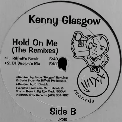 Kenny Glasgow - Hold On Me (The Remixes)