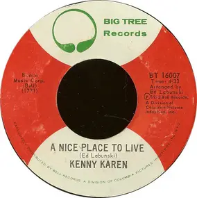 Kenny Karen - A Nice Place To Live / That's Why You Remember