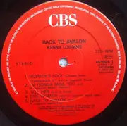 LP - Kenny Loggins - Back To Avalon