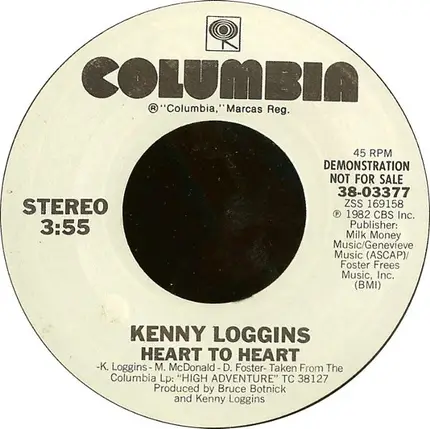 Kenny Loggins - Heart To Heart