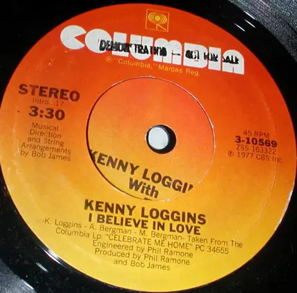 Kenny Loggins - I Believe In Love