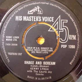 kenny lynch - Shake And Scream / Harlem Library