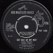 kenny lynch - Get Out Of My Way