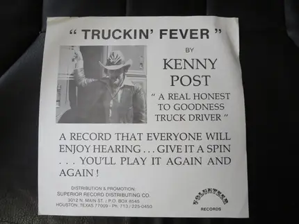 Kenny Post - Truckin' Fever