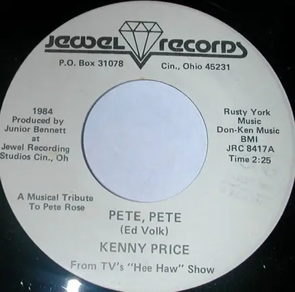 Kenny Price - The Old Courthouse / Pete, Pete
