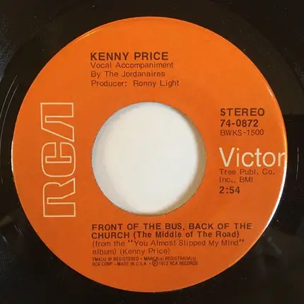 Kenny Price - Don't Tell Me Your Troubles