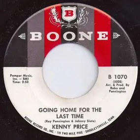Kenny Price - Going Home For The Last Time