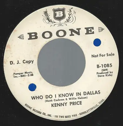Kenny Price - I'm A Long Way From Home