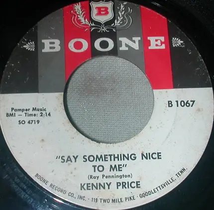 Kenny Price - My Goal For Today