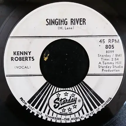 Kenny Roberts - Just Look Don't Touch / Singing River