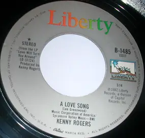 Kenny Rogers - A Love Song / The Fool In Me