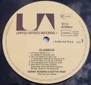 LP - Kenny Rogers & Dottie West - Classics