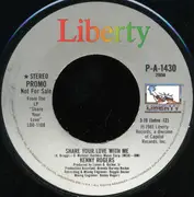 7inch Vinyl Single - Kenny Rogers - Share Your Love With Me