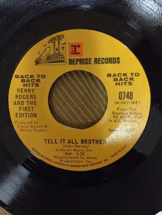 Kenny Rogers & The First Edition - Heed The Call / Tell It All Brother