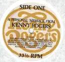 7inch Vinyl Single - Kenny Rogers - A Personal Message From