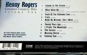 CD - Kenny Rogers - Greatest Country Hits Volume Two