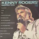 LP - Kenny Rogers - Greatest Hits - Light Green Labels