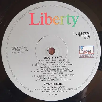 Kenny Rogers - Grootste Hits