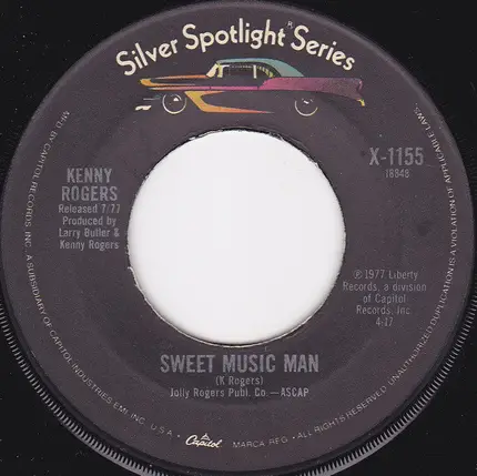 Kenny Rogers - Ruby Don't Take Your Love To Town / Sweet Music Man