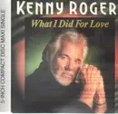 CD Single - Kenny Rogers - What I Did For Love