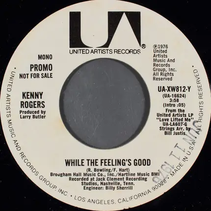 Kenny Rogers - While The Feeling's Good