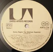 LP - Kenny Rogers - The American Superstar - His Greatest Hits