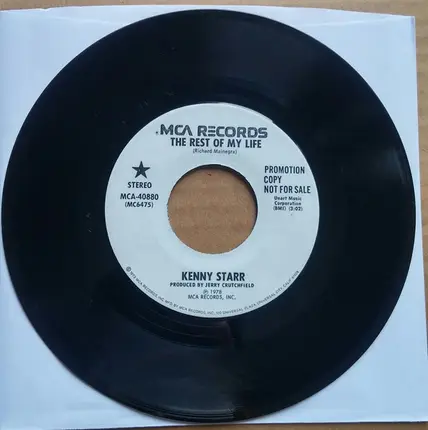 Kenny Starr - The Rest Of My Life